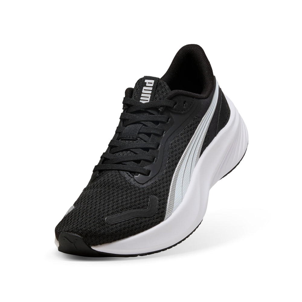 Scarpa Running Puma Pounce Lite jr Unisex Ragazzo - Nero