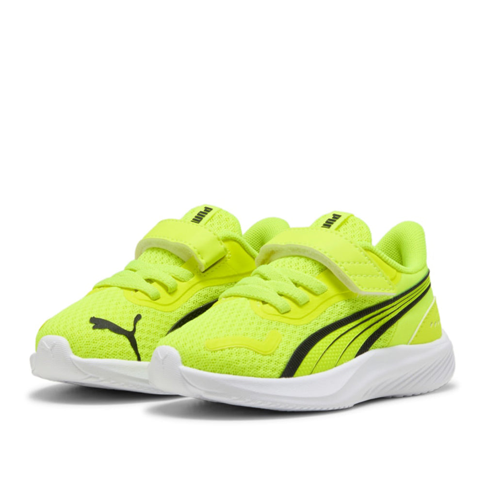 Sneakers Puma Pounce Ac+ Inf Unisex Bimbo - Giallo