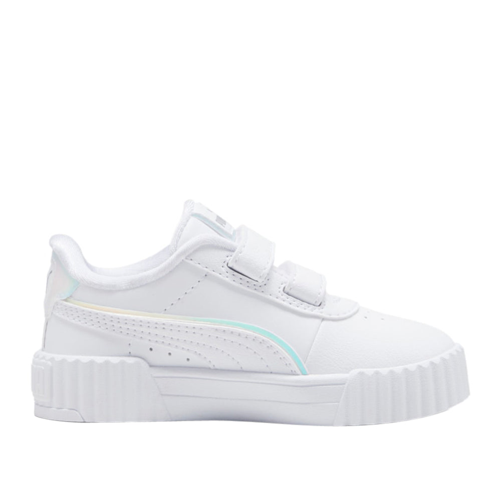 Sneakers Puma Carina 3.0 Holo 2.0 V Inf Bimba - Bianco
