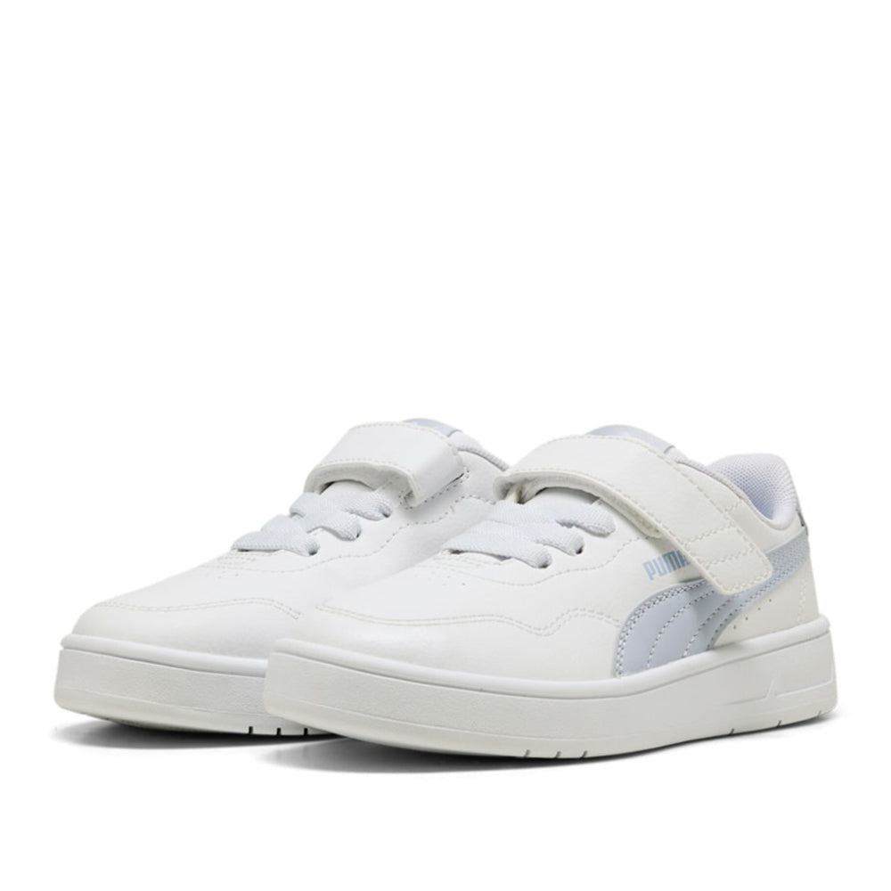 Sneakers Puma Court Lally Ac+ ps Bambina - Bianco