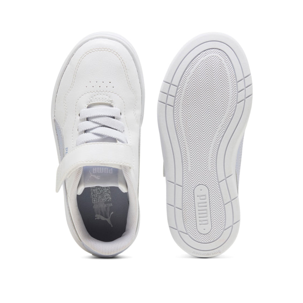 Sneakers Puma Court Lally Ac+ ps Bambina - Bianco