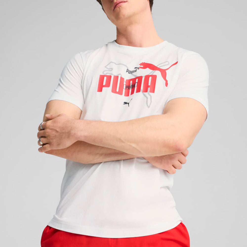 T-Shirt Puma Uomo - Bianco