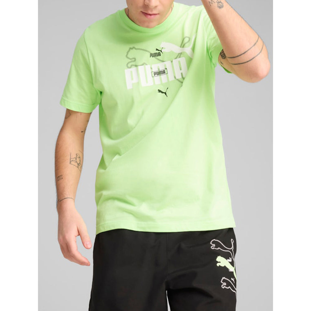 T-Shirt Puma Uomo - Verde