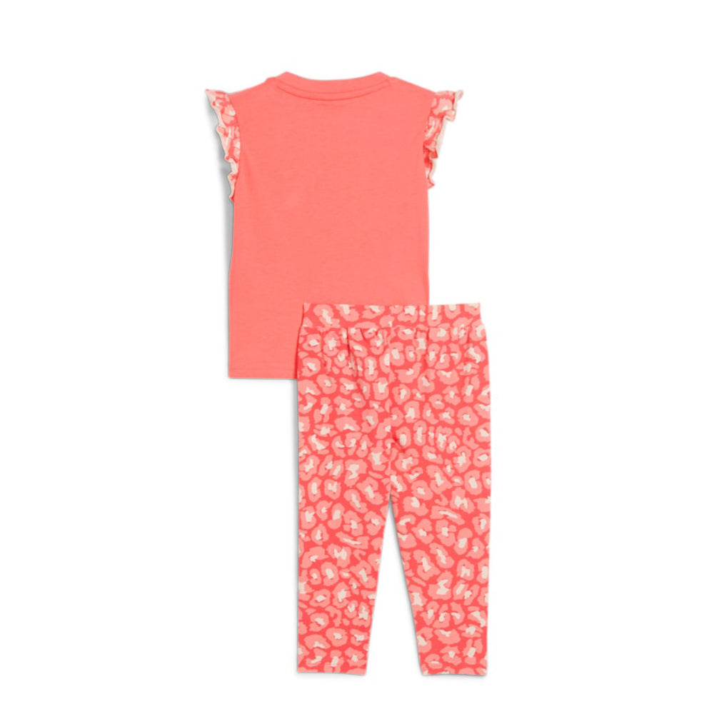 Completo Puma Unisex Bimbo - Rosso