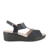 sandalo romagnoli donna blu 406099