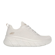 Sneakers Skechers Bobs B Flex Hi - Flying hi Donna - Bianco