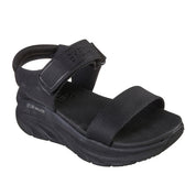 Sandalo Skechers D'lux Walker - New Block Donna - Nero