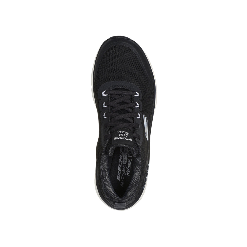 Sneakers Skechers D'lux Walker 2.0-Radiant Rose Donna - Nero
