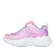 Sneakers Skechers Eternal Heart Lights Bimba - Rosa