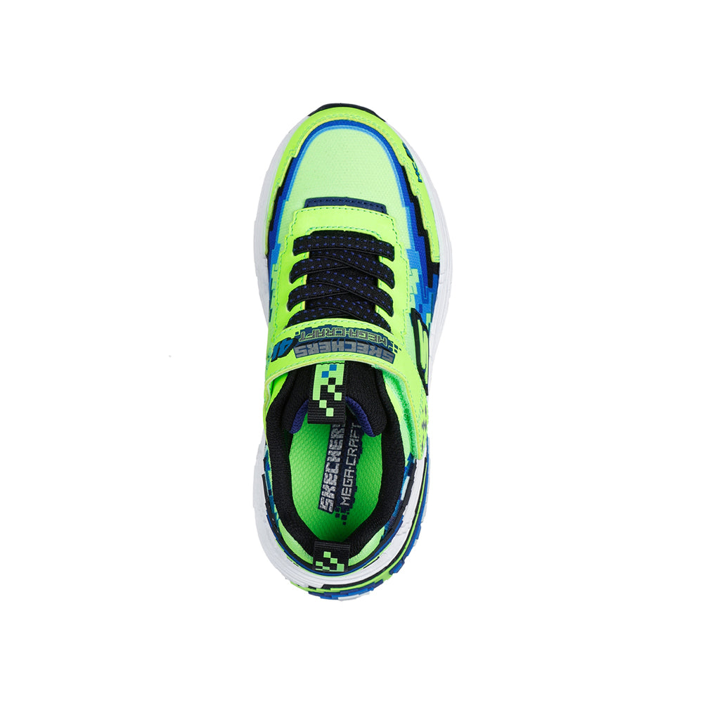 Sneakers Skechers MegA-Craft 4k Bambino - Verde
