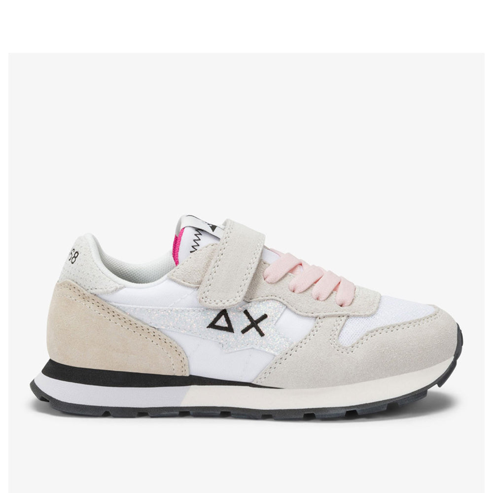 Sneakers Sun68 Stargirl Bambina - Bianco