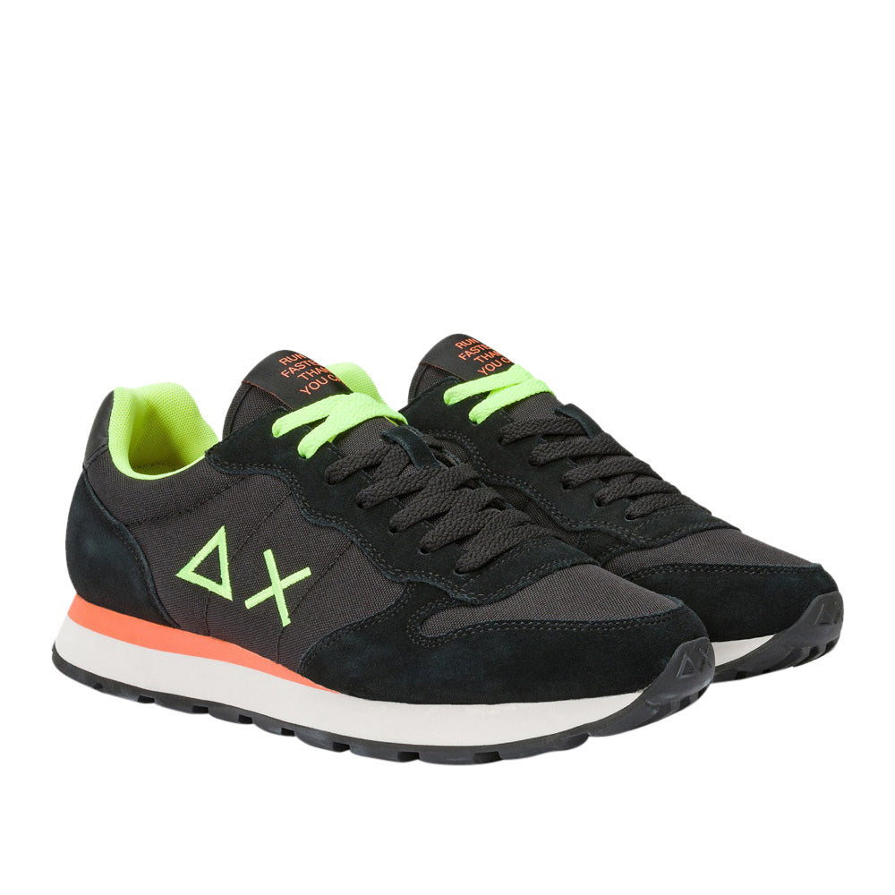 Sneakers Sun68 Tom Fluo Uomo - Nero