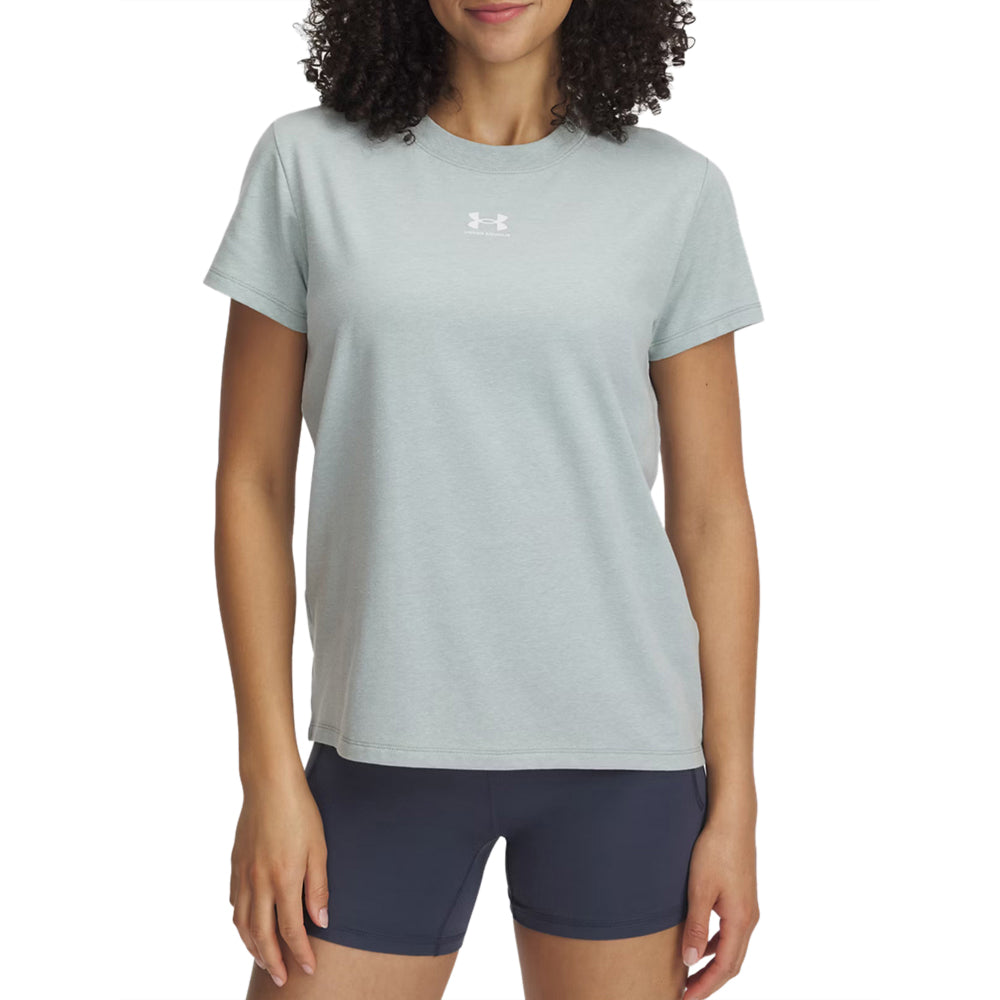 T-Shirt Under Armour Donna - Turchese