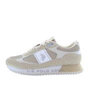 Sneakers U.S. Polo Assn. Cleef Uomo - Beige
