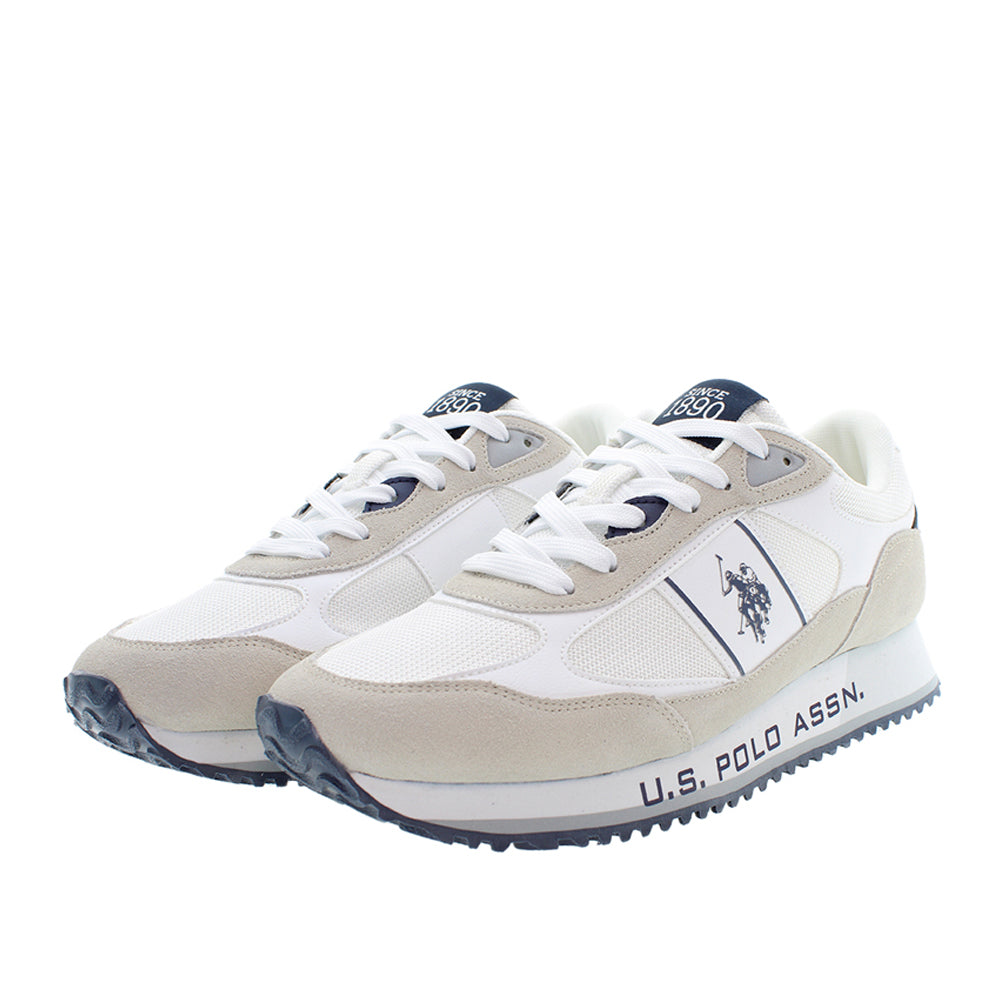 Sneakers U.S. Polo Assn. Cleef Uomo - Bianco