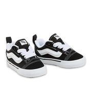 Sneakers Vans Knu Skool Elastic Lace Unisex Bimbo - Black/True White