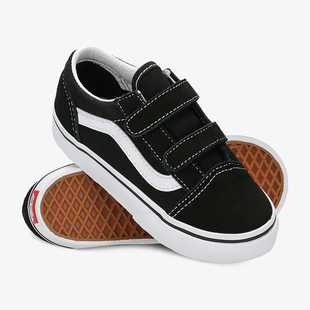 Sneakers Vans Old Skool V Unisex Bimbo - Nero