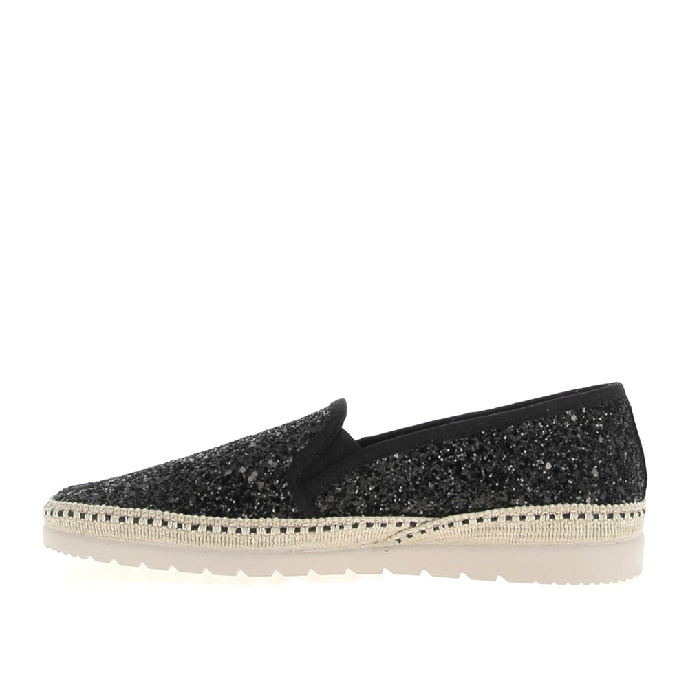 Slipon Verbenas Nuria Donna - Nero