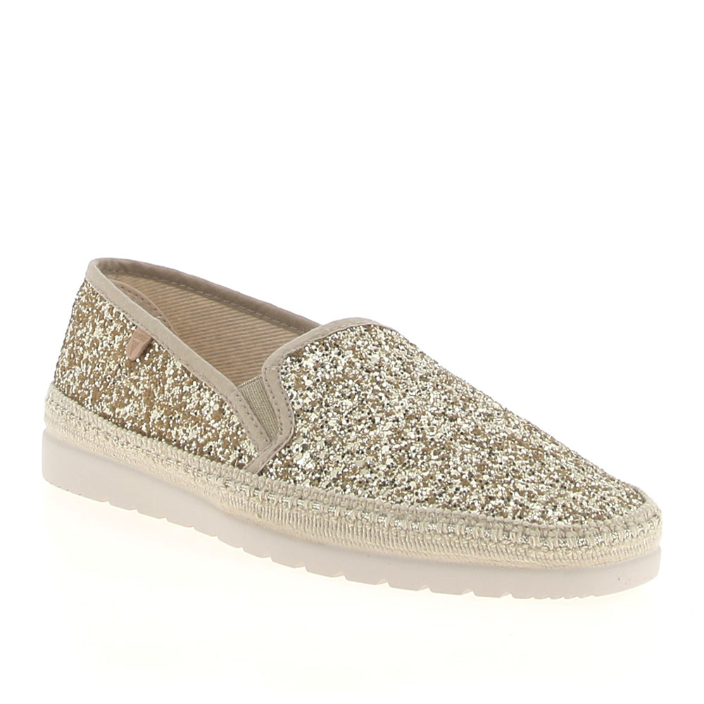 Slipon Verbenas Nuria Donna - Oro