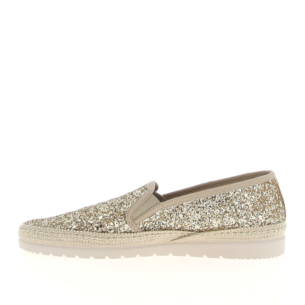 Slipon Verbenas Nuria Donna - Oro