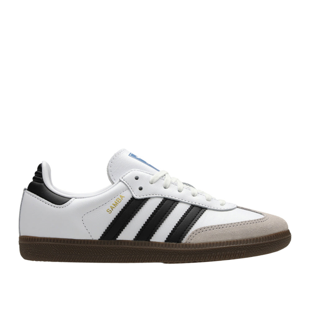 Sneakers Adidas Originals Samba Og J Unisex Ragazzo - Bianco