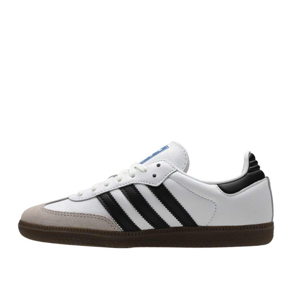 Sneakers Adidas Originals Samba Og J Unisex Ragazzo - Bianco