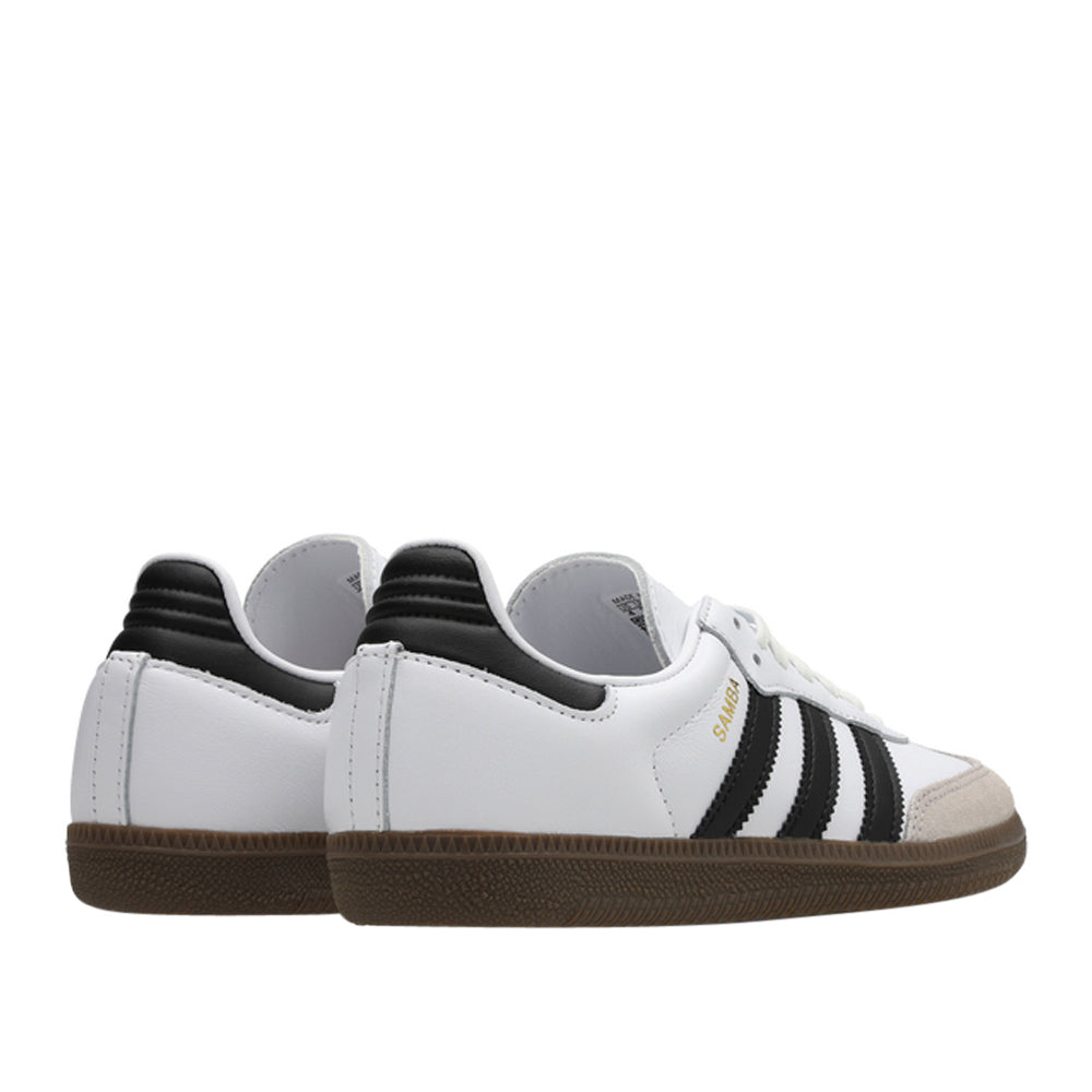 Sneakers Adidas Originals Samba Og J Unisex Ragazzo - Bianco