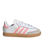 Sneakers Adidas Originals Samba Og El I Unisex Bimbo - Bianco