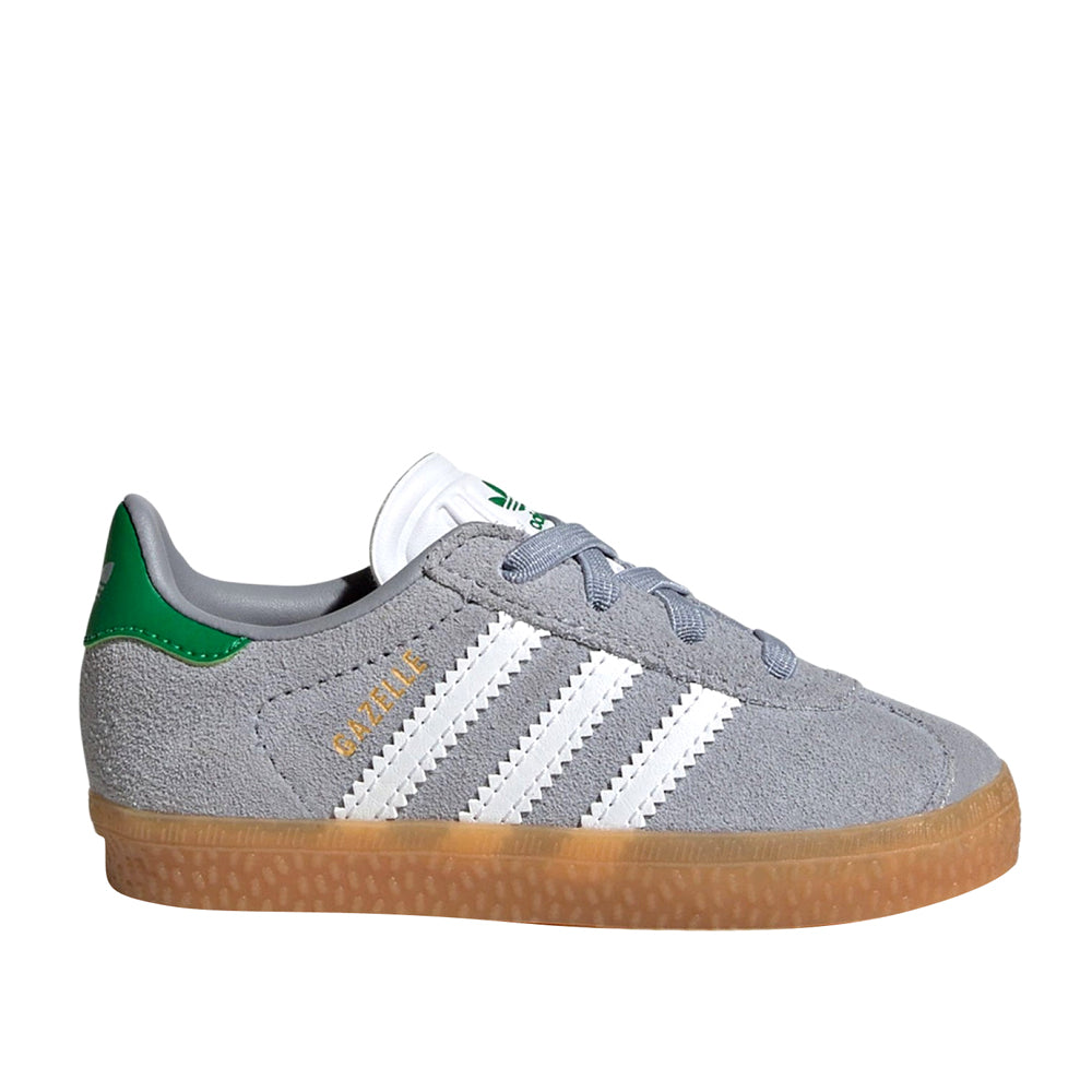 Sneakers Adidas Originals Gazelle Cf El I Unisex Bimbo - Grigio