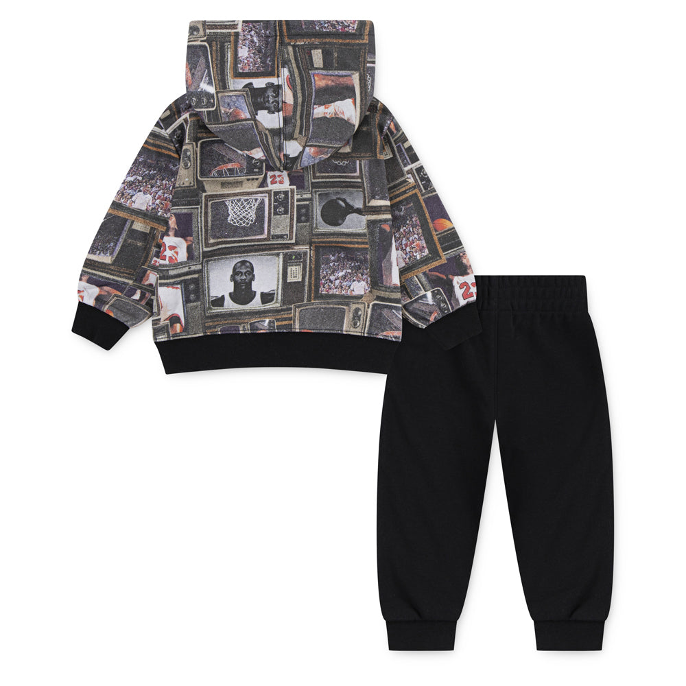 Tuta Air Jordan Unisex Bimbo - Nero