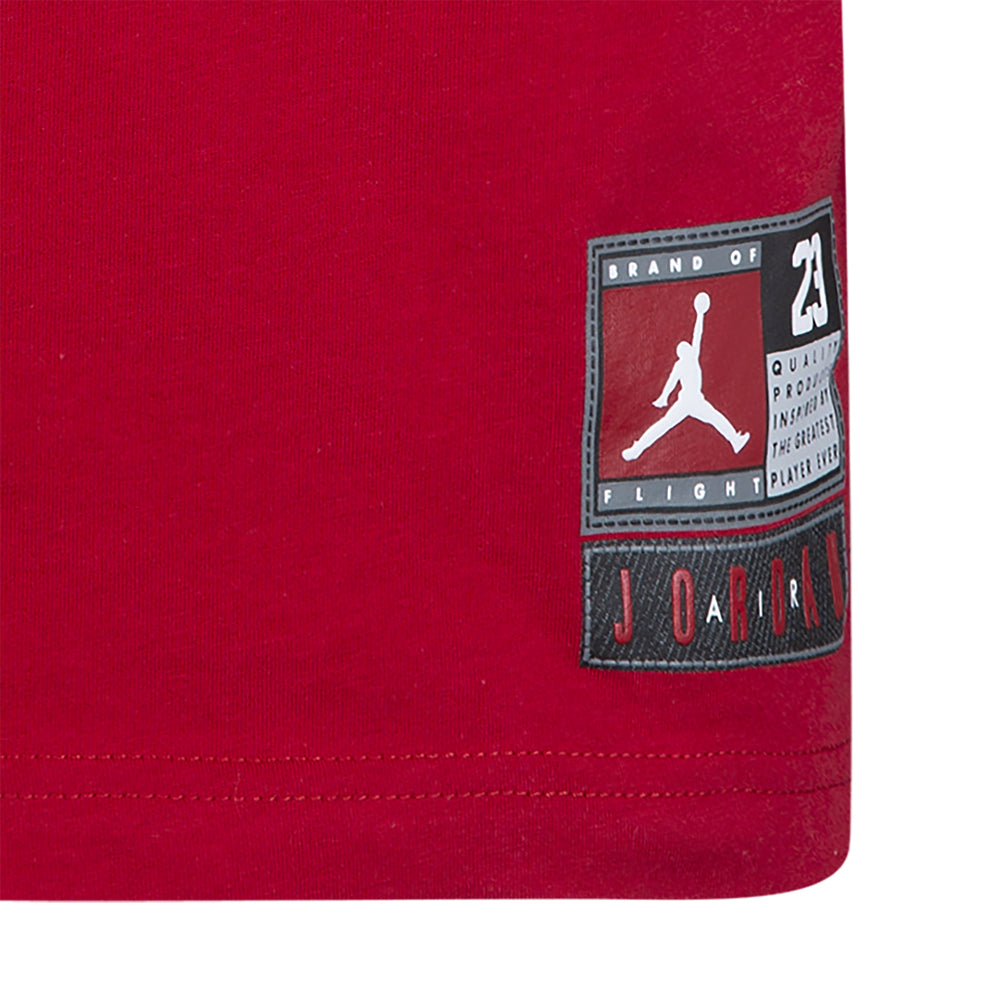T-Shirt Air Jordan Unisex Bambino - Rosso