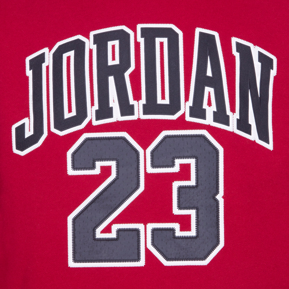 Felpa Air Jordan Unisex Bambino - Rosso