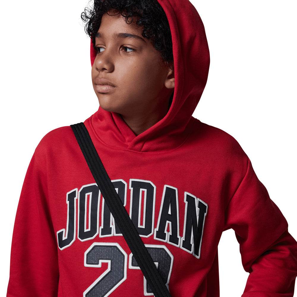 Felpa Air Jordan Unisex Bambino - Rosso