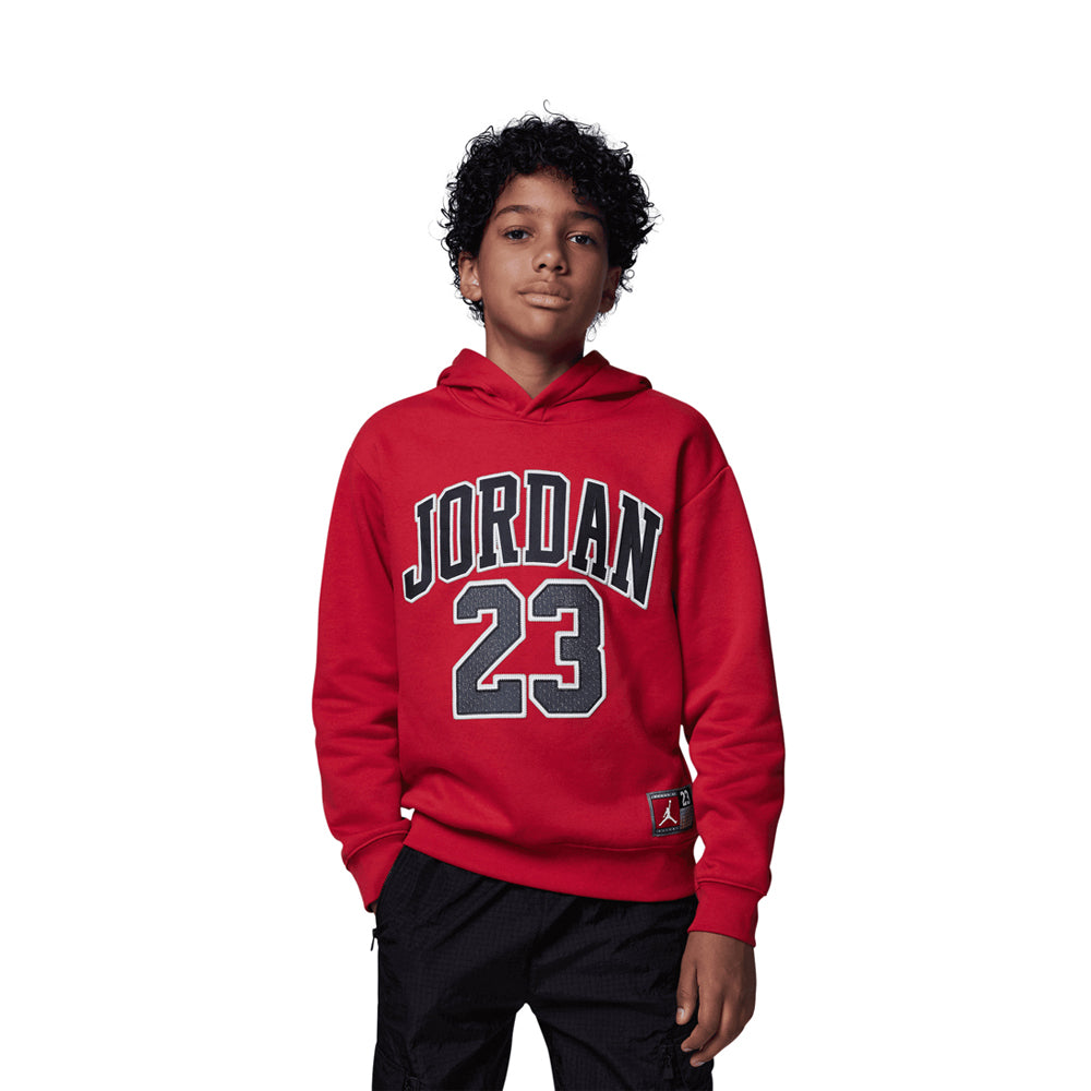 Felpa Air Jordan Unisex Bambino - Rosso