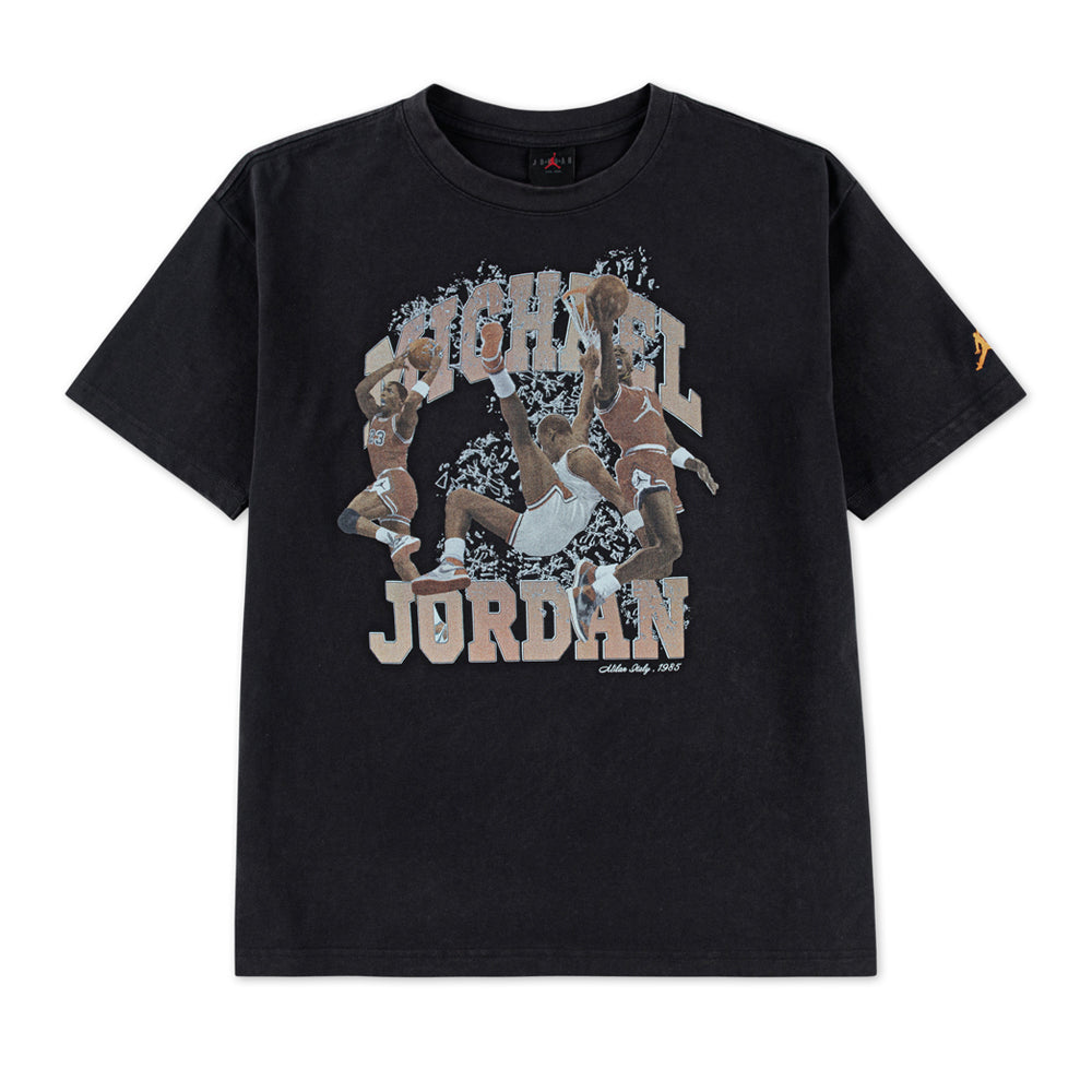 T-Shirt Air Jordan Unisex Bambino - Nero