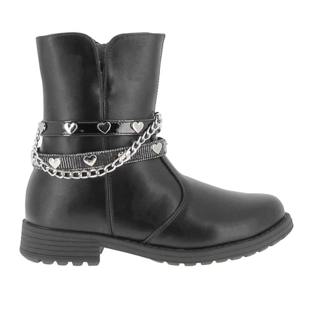 Stivaletto Asso Bambina - Nero