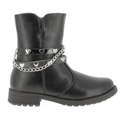 Stivaletto Asso Bambina - Nero