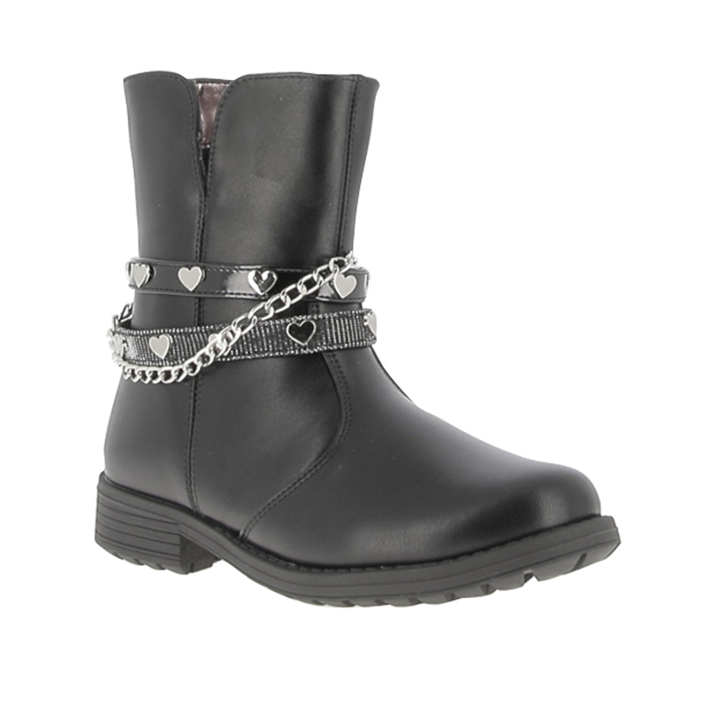 Stivaletto Asso Bambina - Nero