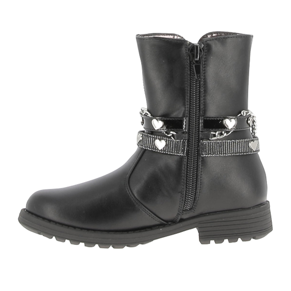 Stivaletto Asso Bambina - Nero