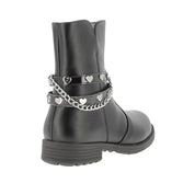 Stivaletto Asso Bambina - Nero