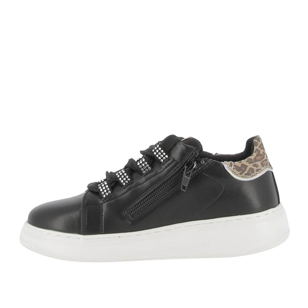 Sneakers Asso Bambina - Nero