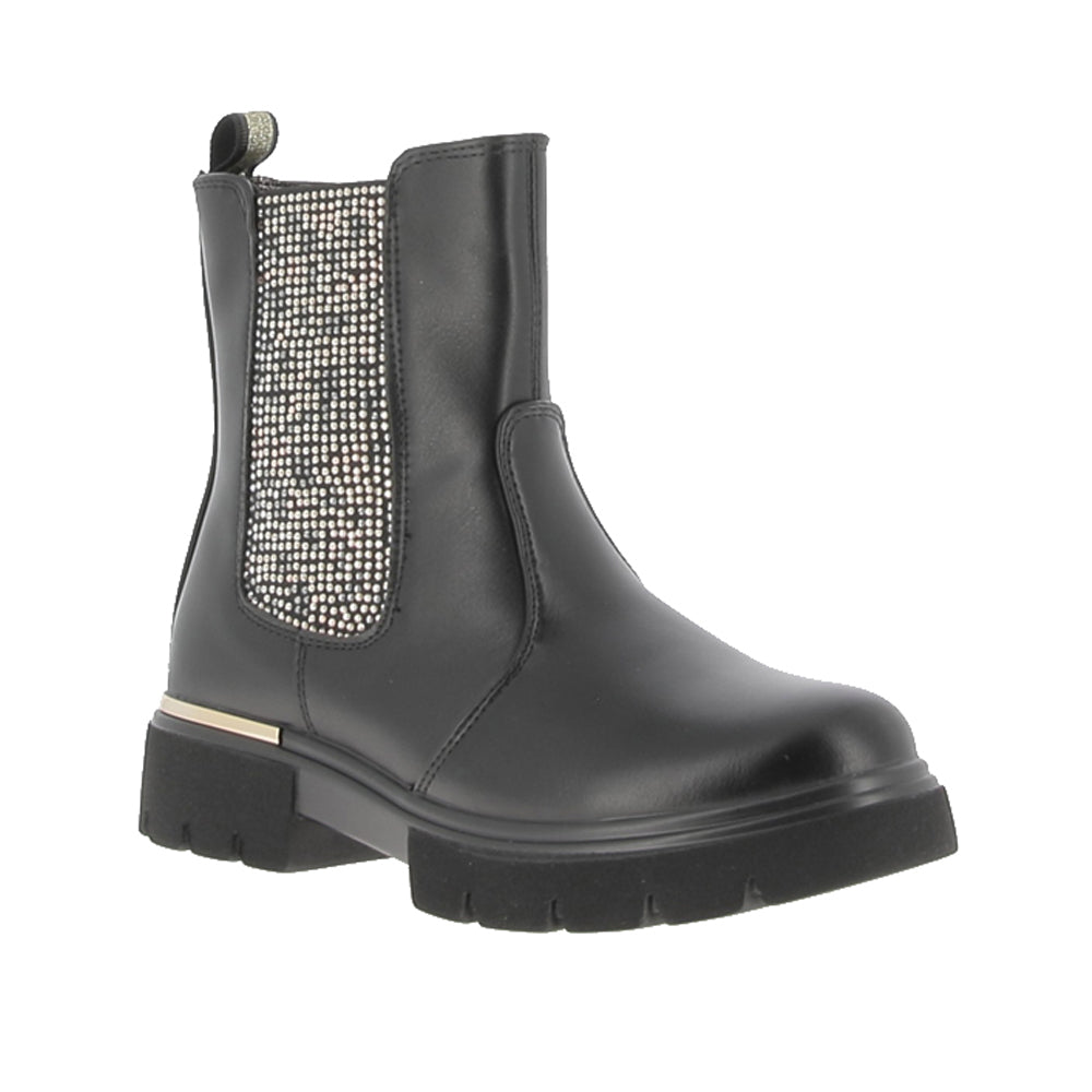 Stivaletto Asso Bambina - Nero
