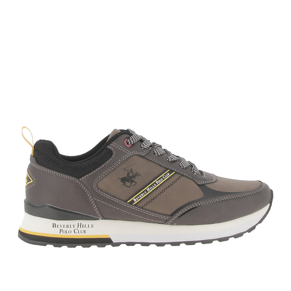 Sneakers Beverly Hills Polo Club Beverly Mix2 Uomo - Marrone