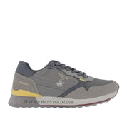 Sneakers Beverly Hills Polo Club King Power Mix Uomo - Grigio
