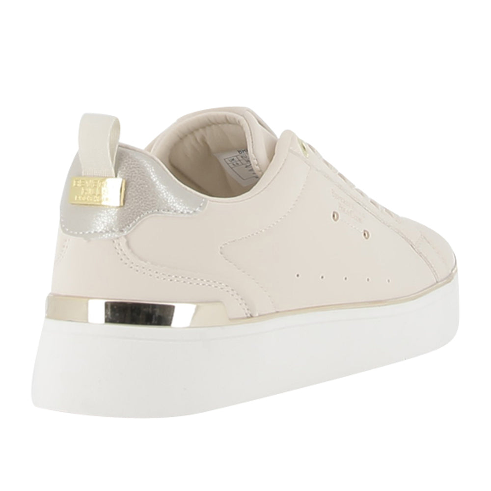 Sneakers Beverly Hills Polo Club Queens Cup Ltx Donna - Beige