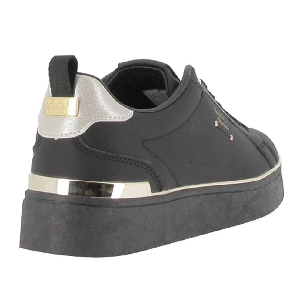 Sneakers Beverly Hills Polo Club Queens Cup Ltx Donna - Nero