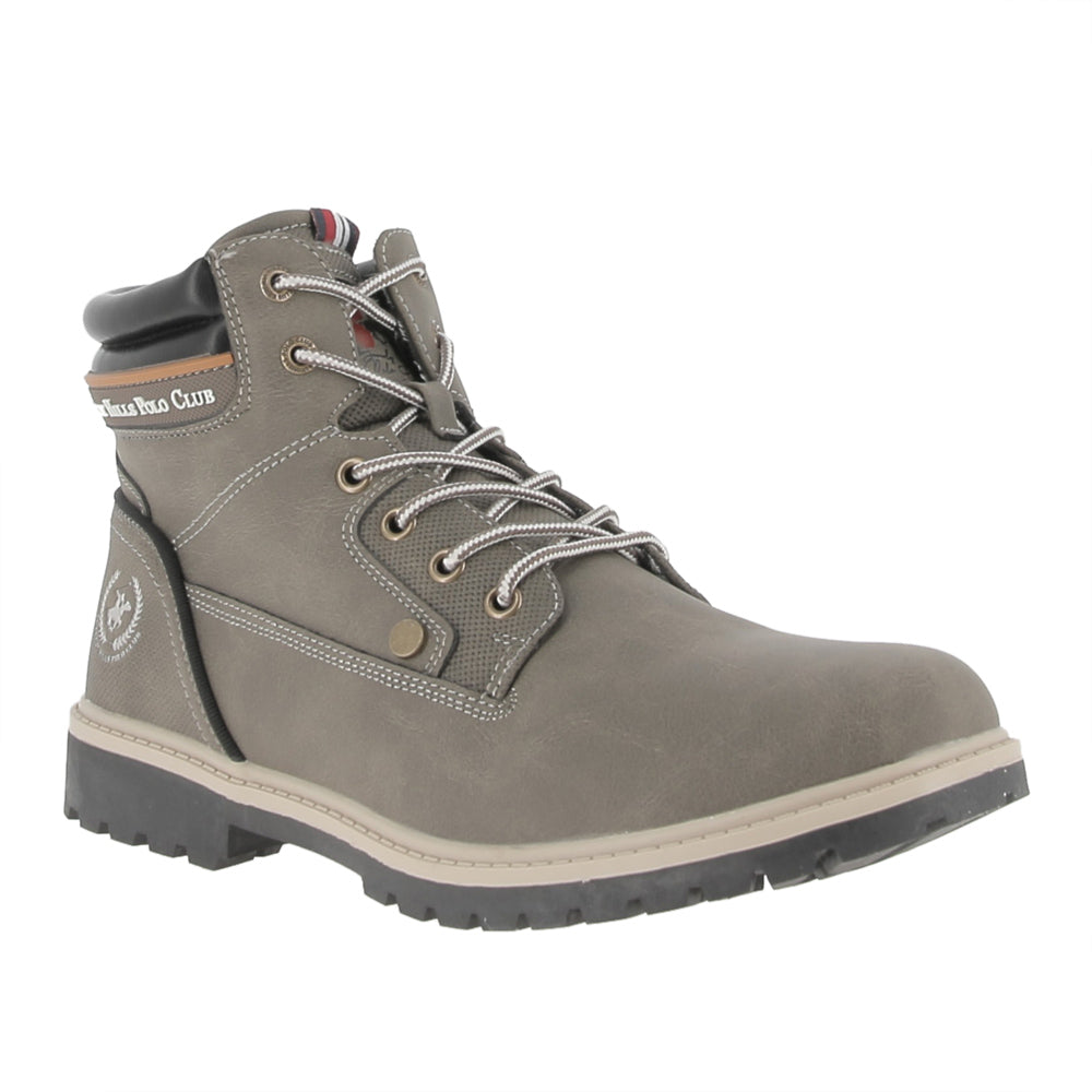 Scarponcino Beverly Hills Polo Club Maverik Nbk Uomo - Grigio