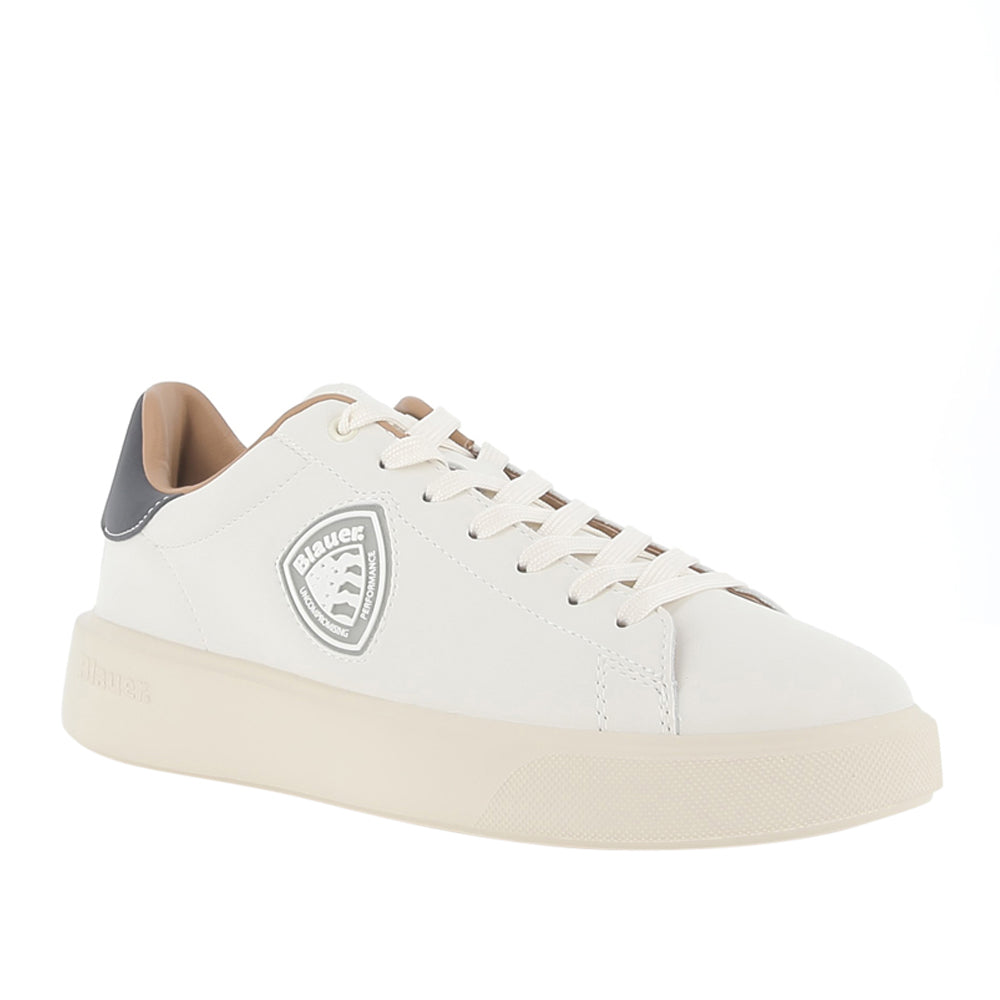 Sneakers Blauer Buck Uomo - Crema