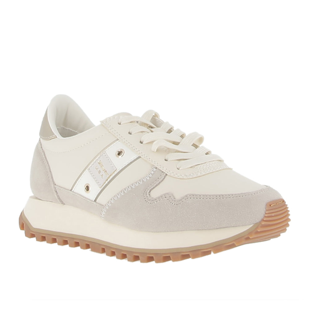 Sneakers Blauer Millen Donna - Beige