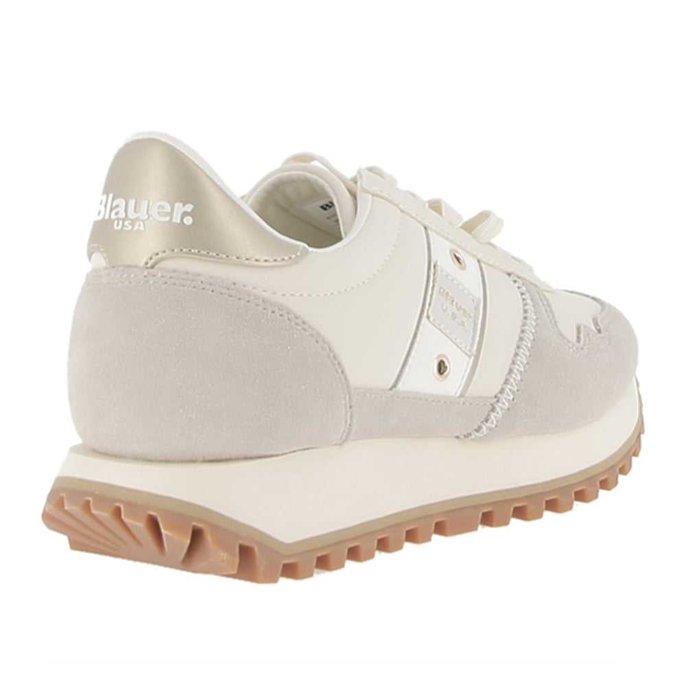 Sneakers Blauer Millen Donna - Beige